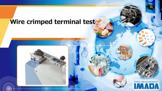 Wire crimped terminal test